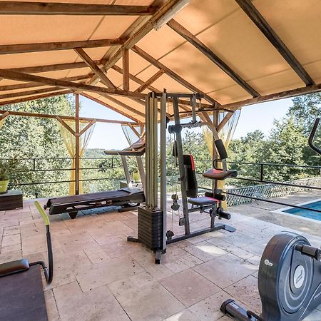 Vila Avec, Piscine, Tennis. Rivaux Exterior foto