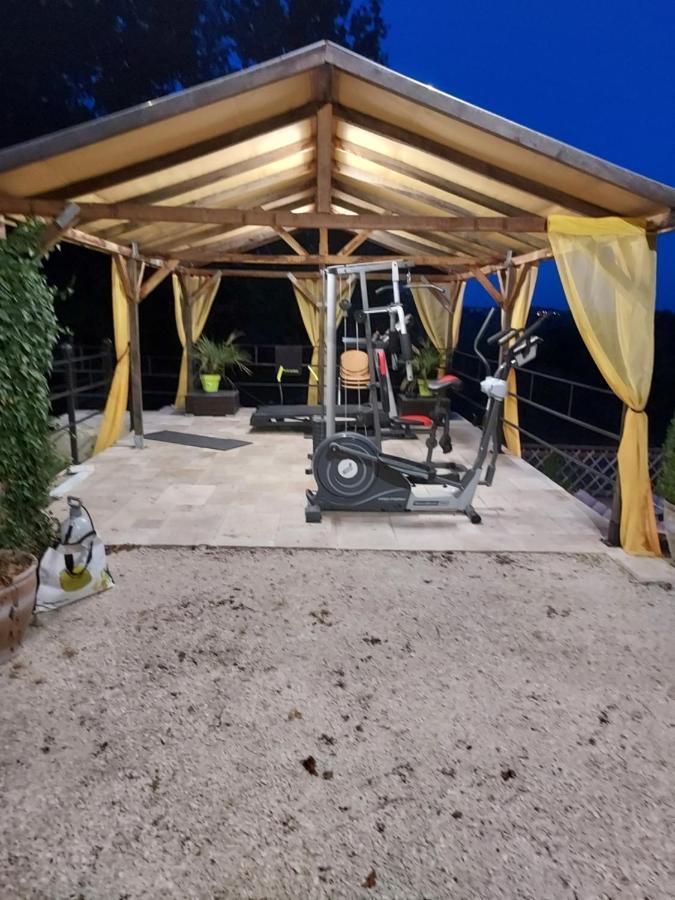 Vila Avec, Piscine, Tennis. Rivaux Exterior foto